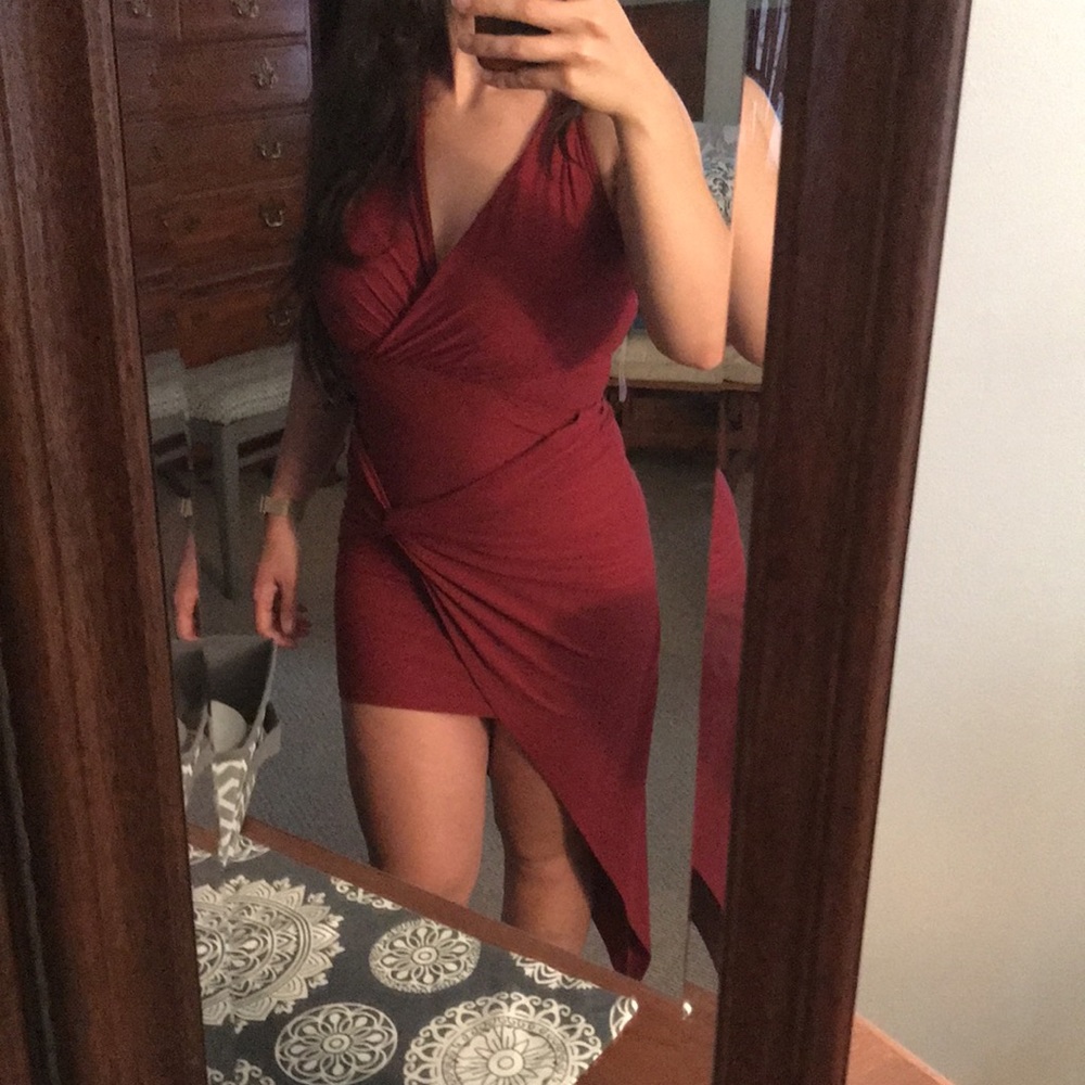 Red dress